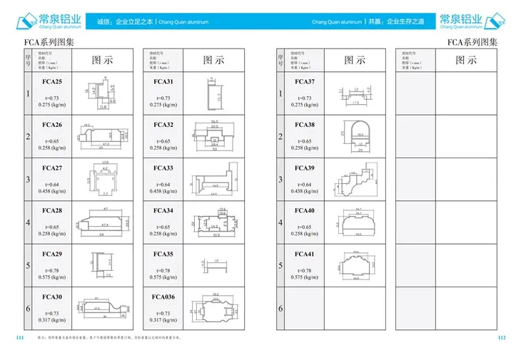 Profilés en aluminium extrudé pour la Chine Profilé d'extrusion en aluminium pour fenêtres et portes coulissantes Série mm QD